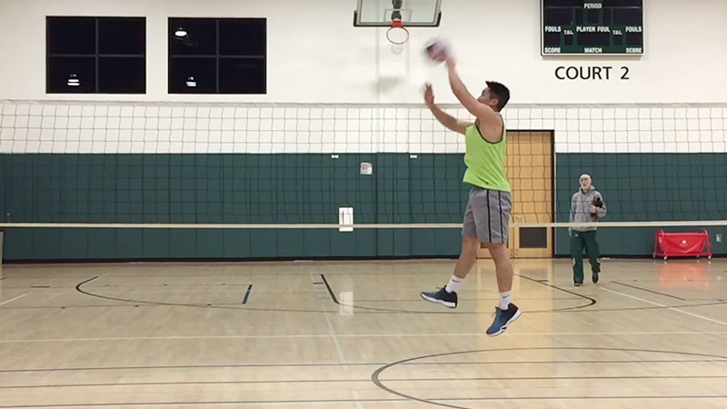 What Is A Dump In Volleyball Metro League