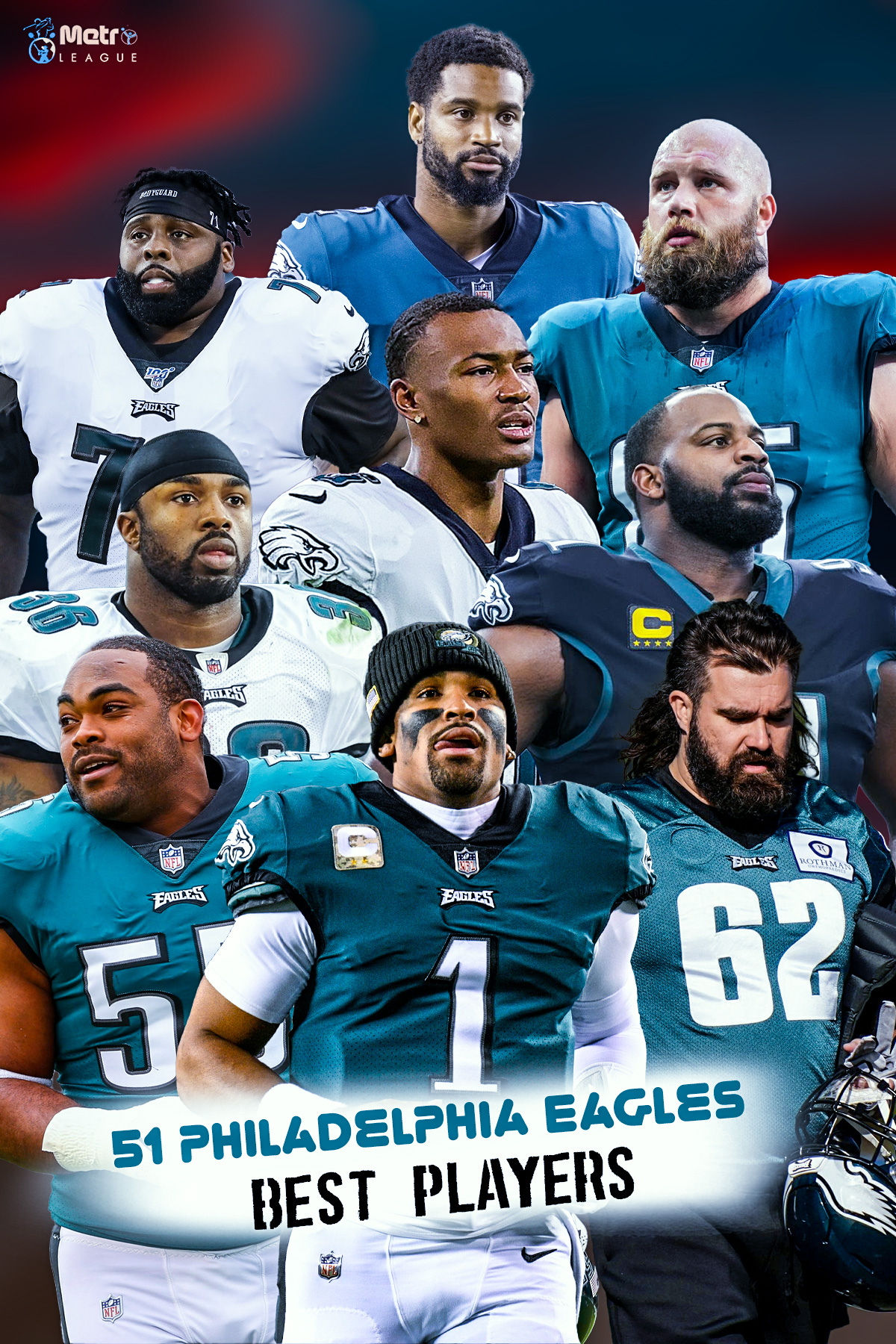 best eagles players