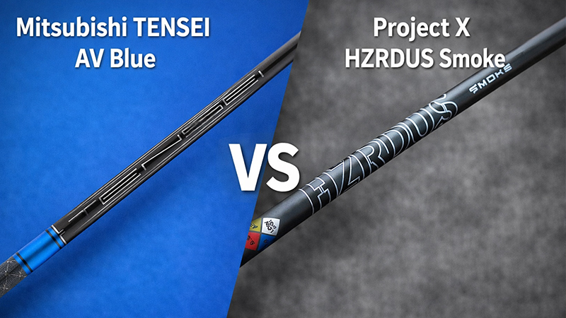 Mitsubishi Tensei AV Blue vs. Project X HZRDUS Smoke