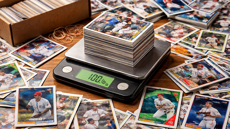 How Many Baseball Cards Are in a Pound