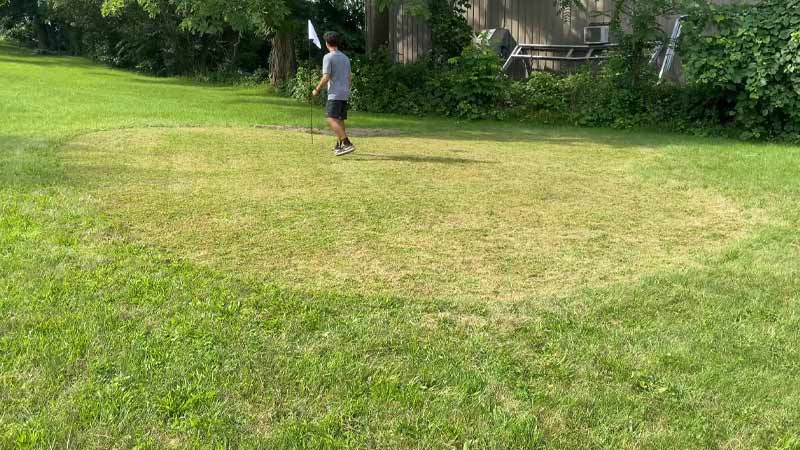 Tips for DIY Par 3 Hole on Backyard