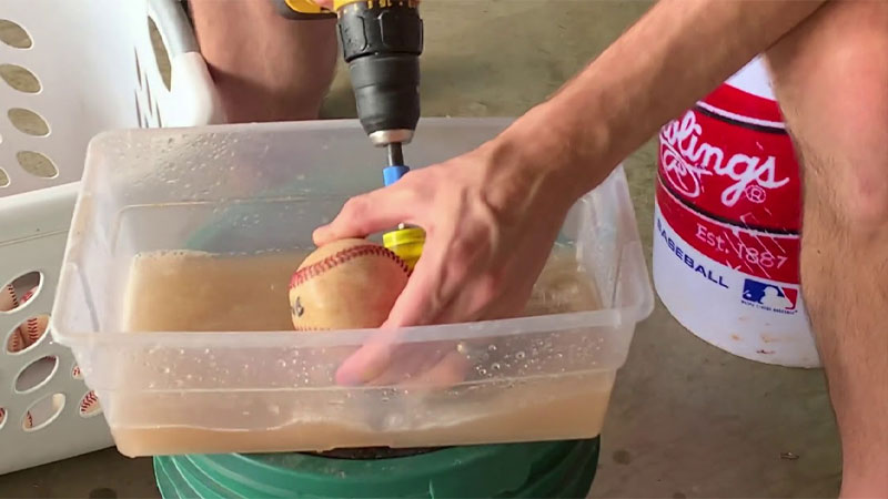 How To Clean Baseballs  
