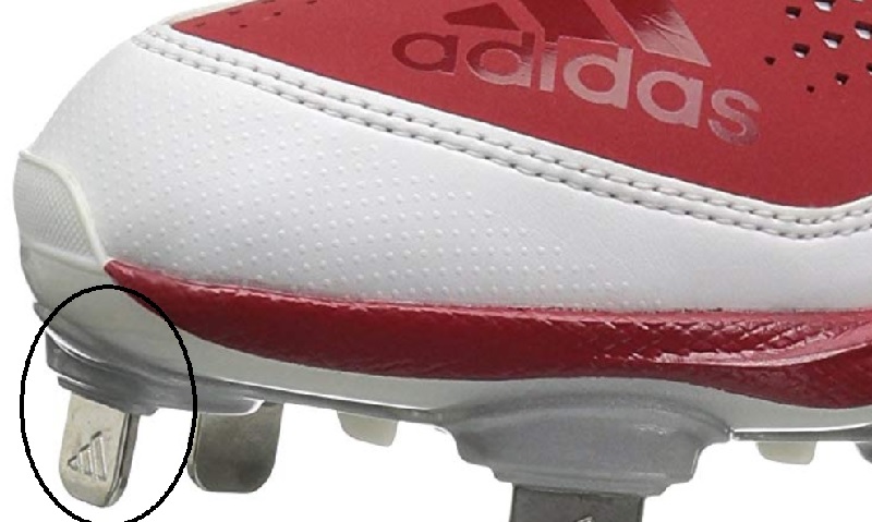 Metal cleats hotsell on turf