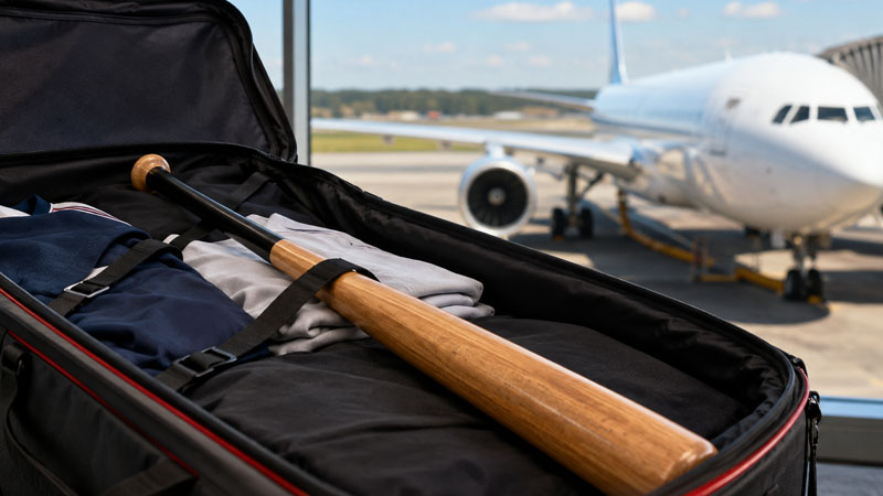 How To Bring Baseball Bat On Airplane?