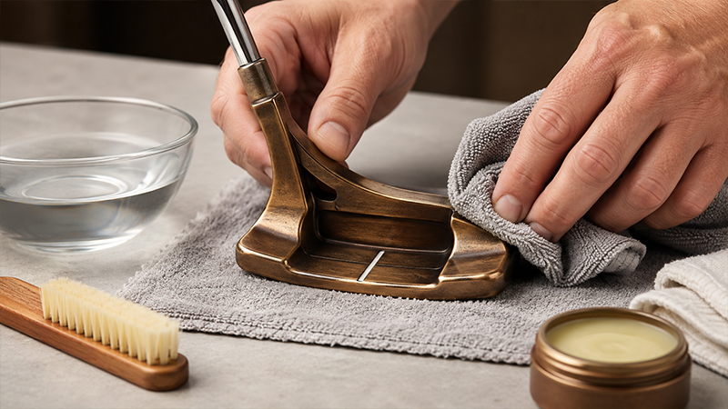How To Clean Bronze Ping Putter