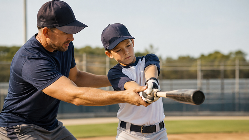 How To Teach A Kid To Swing A Bat Level