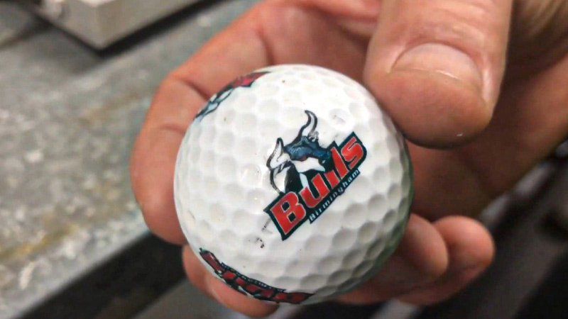 Logos on Golf Balls