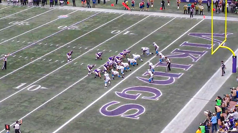 Eligible Receiver Not Clearly Marked