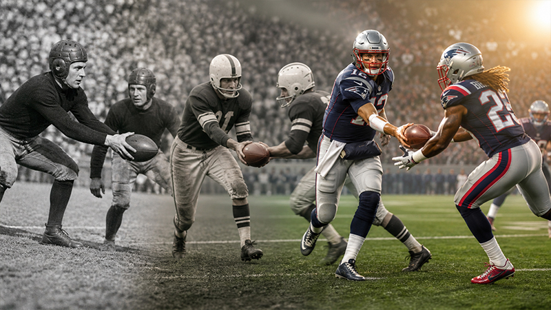 History of the Lateral Pass Football