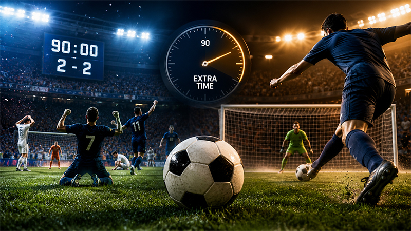 How Soccer Navigates Ties, Extra Time, and Sudden Victory