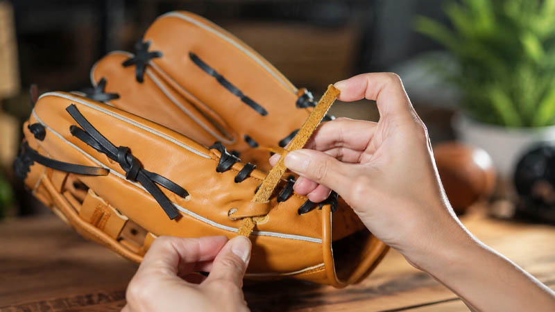 How To Tie Baseball Glove Laces