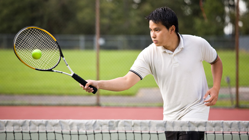 Bounces Twice In Tennis.