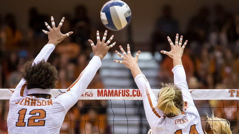 Reach Over The Net In Volleyball