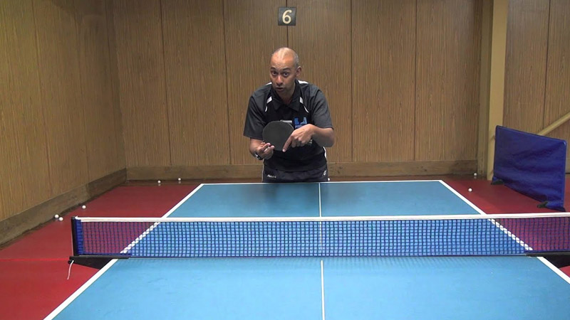 Backspin Serve In Table Tennis