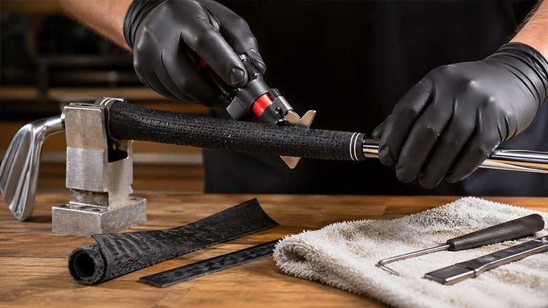 The Art of Nondestructive Golf Grip Removal