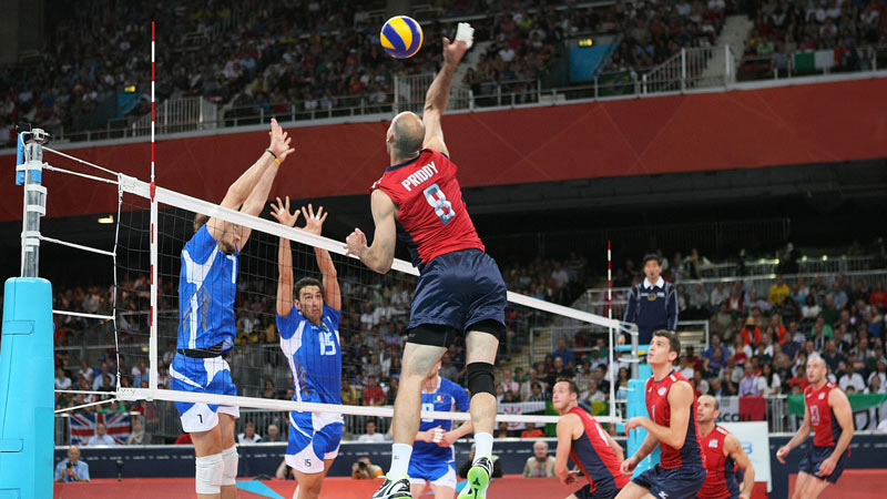 Hit The Net On A Serve In Volleyball