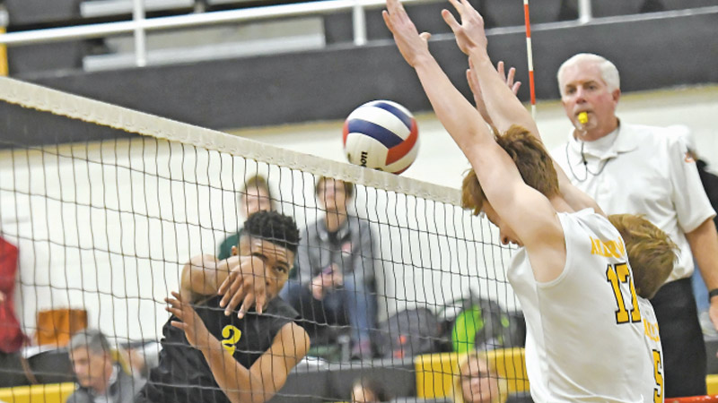 A Double Hit In Volleyball