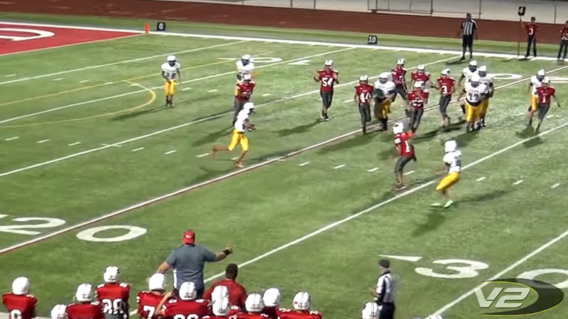 Can a punter catch his own kick and run?