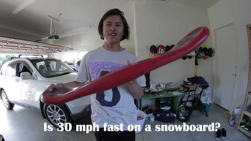 snowboard