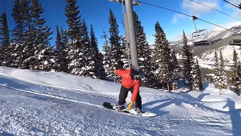 Fast On A Snowboard