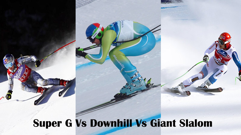 Super G Vs Downhill Vs Giant Slalom