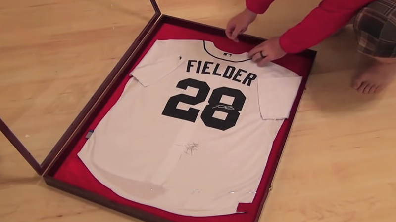 How To Frame An Autographed Jersey