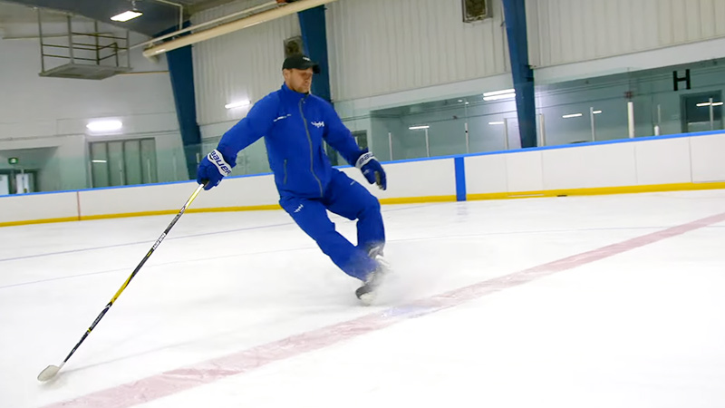 How To Stop In Hockey Skates?