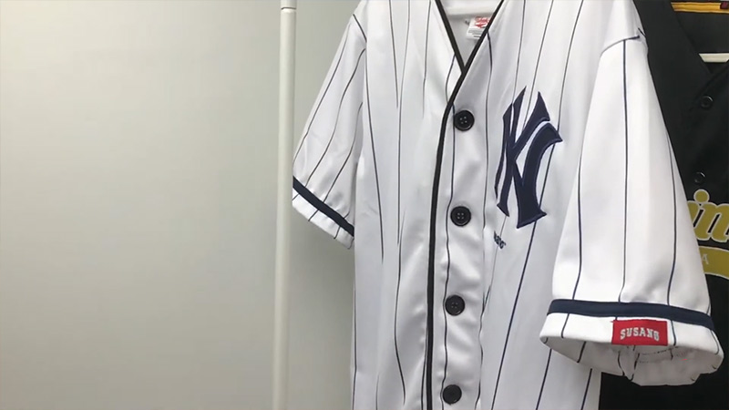 How do you iron a baseball jersey