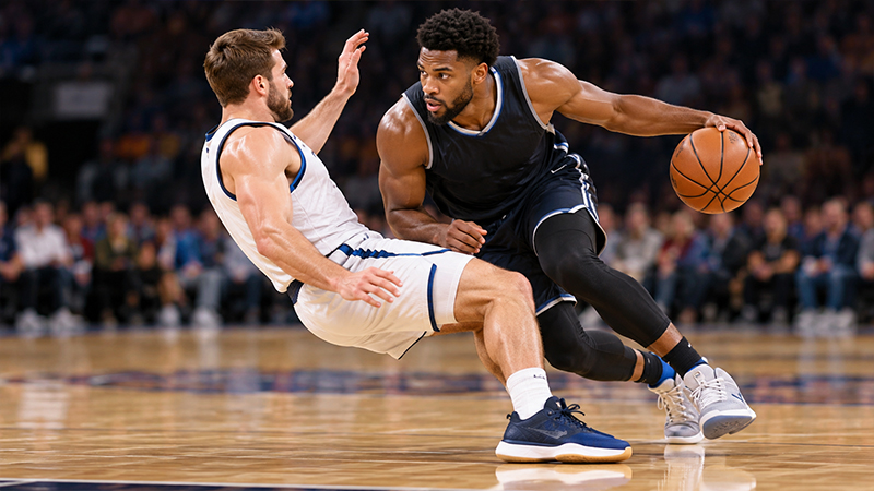 How to Take a Charge in Basketball Without Fouling