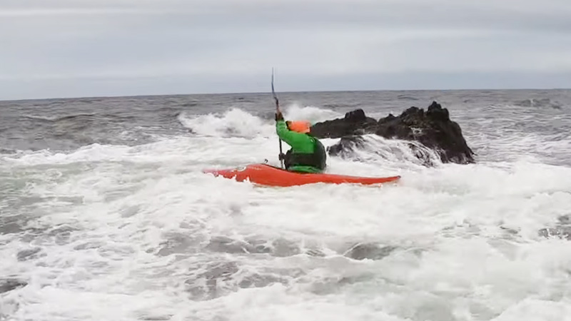 Is it hard to kayak in the ocean?