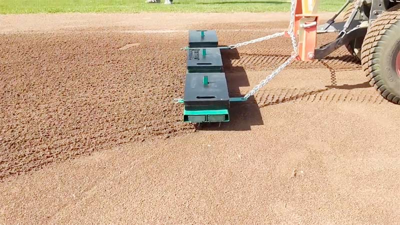 Nail Drag Baseball Field