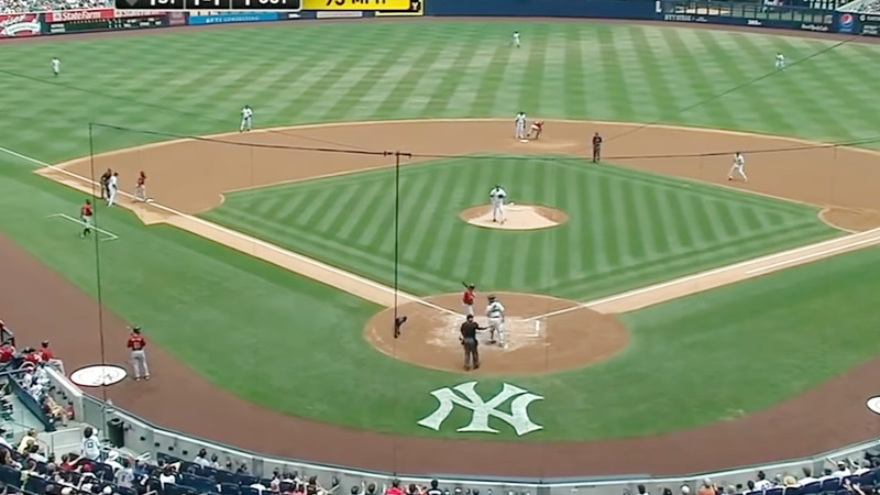 Why do baseball fields say no pepper?