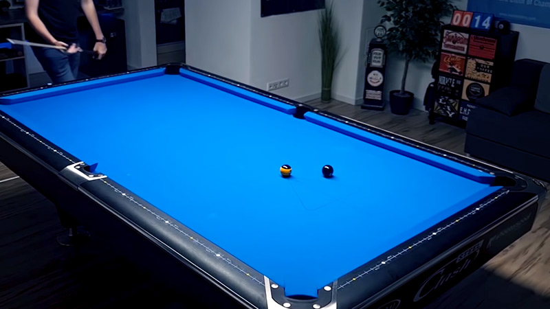 What do you do after you scratch in pool?