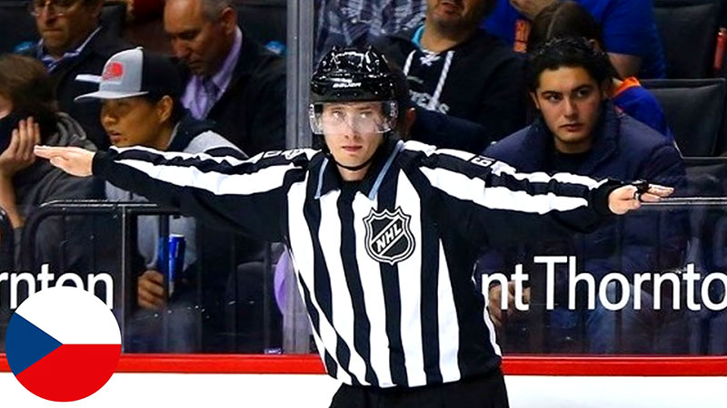 Do hockey refs wear protection?