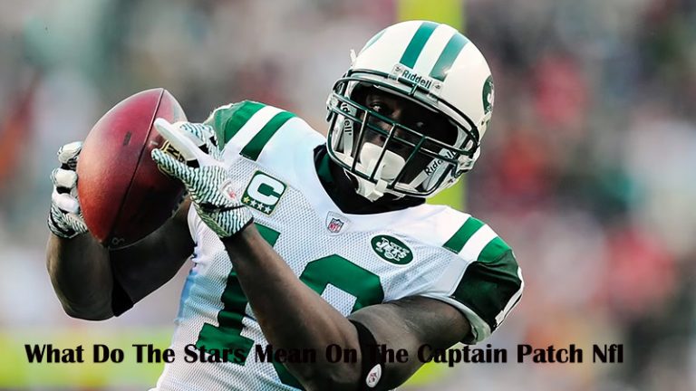 What Do The Stars Mean On The Captain Patch Nfl Metro League