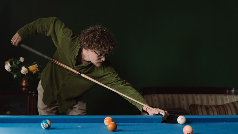 What happens if you sink the cue ball in pool?