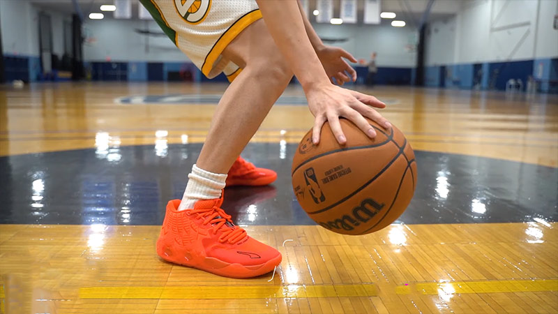 leather basketball