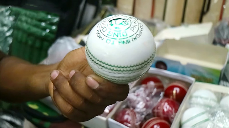 White Cricket Ball