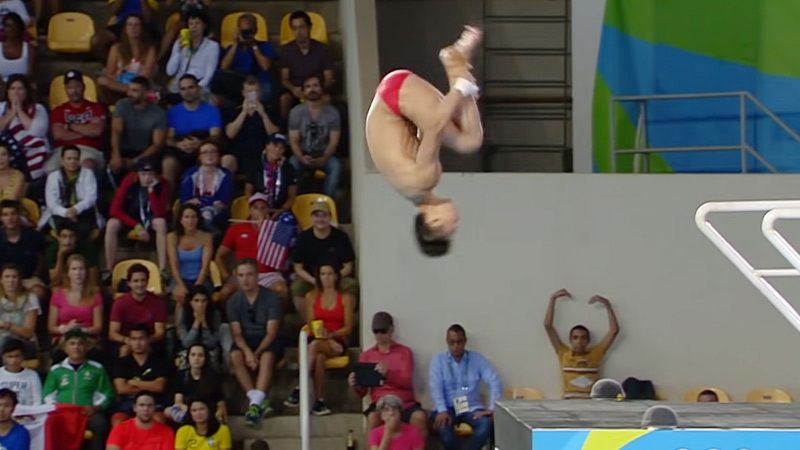 Why Are Some Scores Crossed Out In Diving?