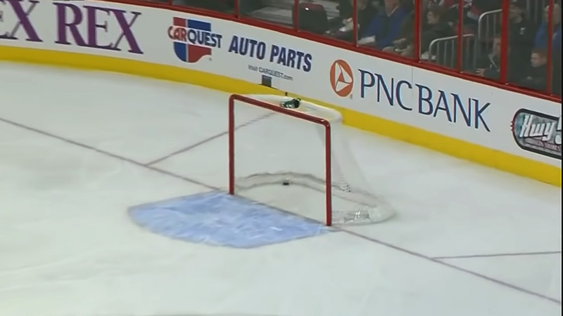 Why do they remove the goalie in hockey?