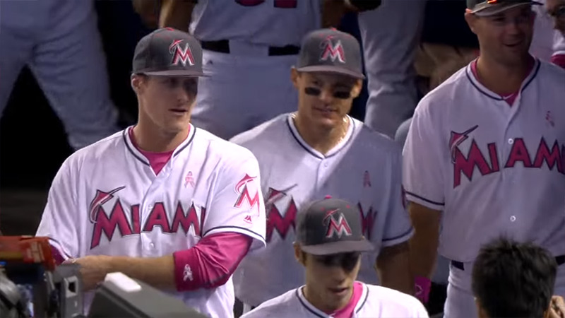 Why are they wearing pink in baseball