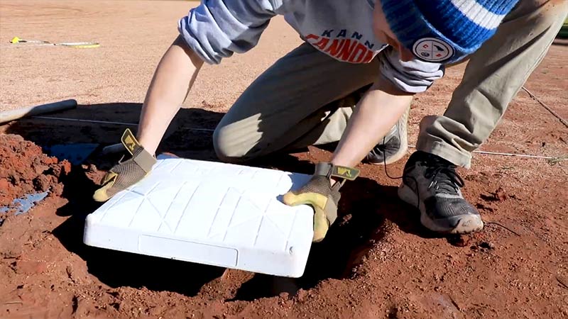 Why do they tarp a baseball field