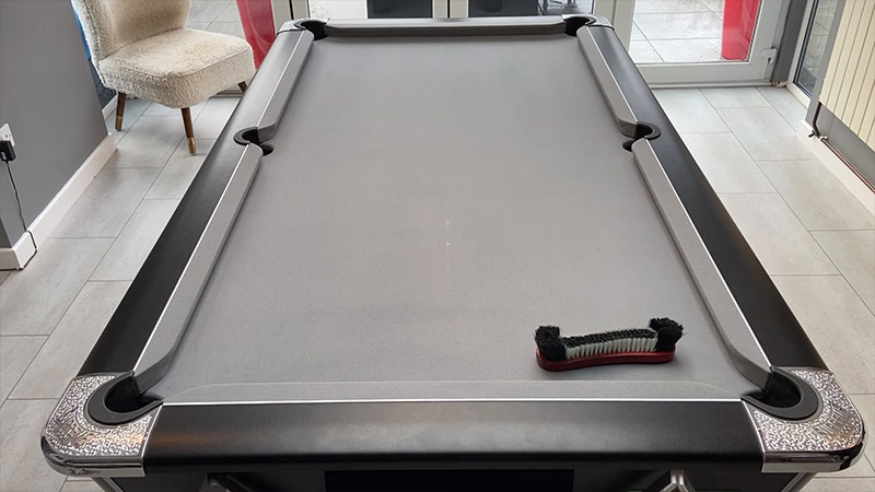 Brush For With A Pool Table
