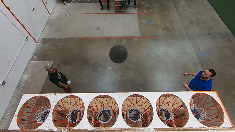 created basketball Connect 4