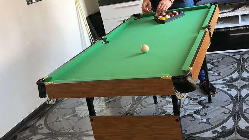 Different Size Pool Tables