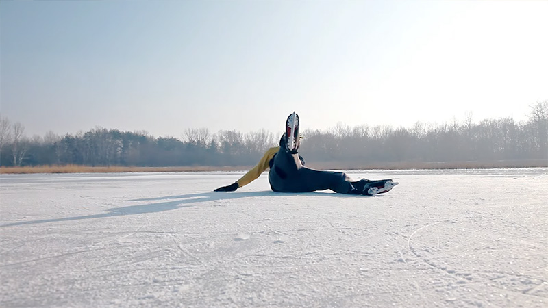 Fall Ice Skating