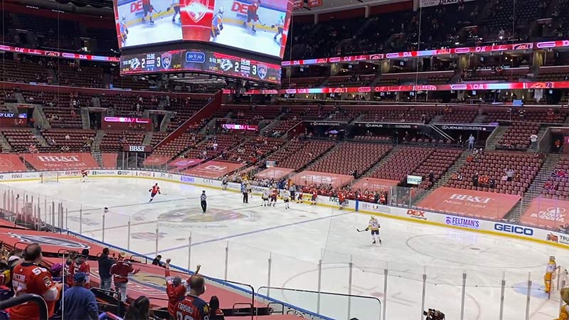 Florida Panthers Play Hockey