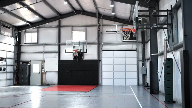 Full-Size Indoor Gymnasium