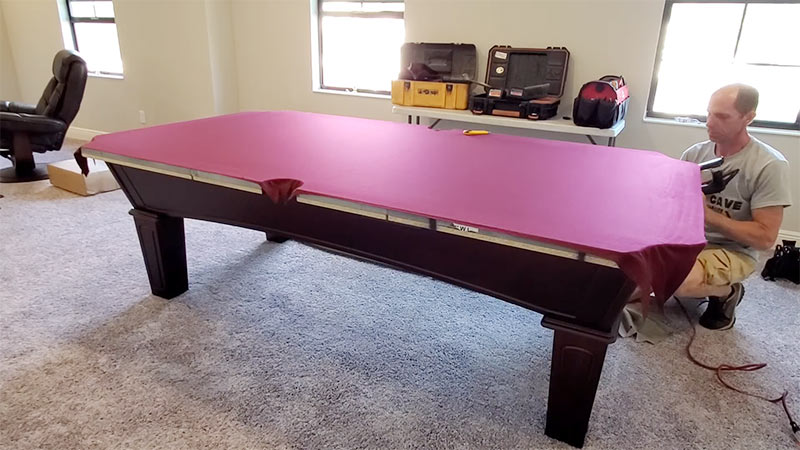 Glue Felt To Pool Table