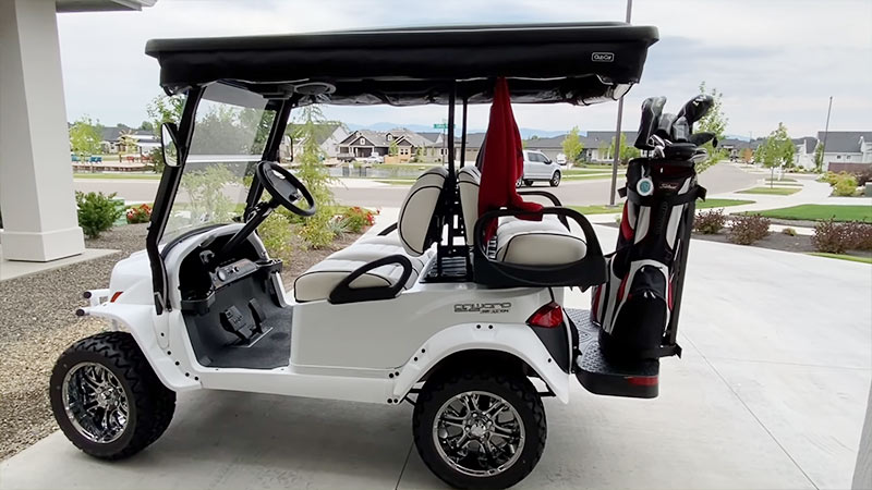 GOLF CART A MOTOR VEHICLE